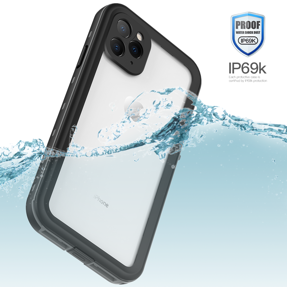 TPU+PC material snowproof, waterproof, dustproof, and shockproof phone case(iPhone 11/11 Pro/11 Pro Max)
