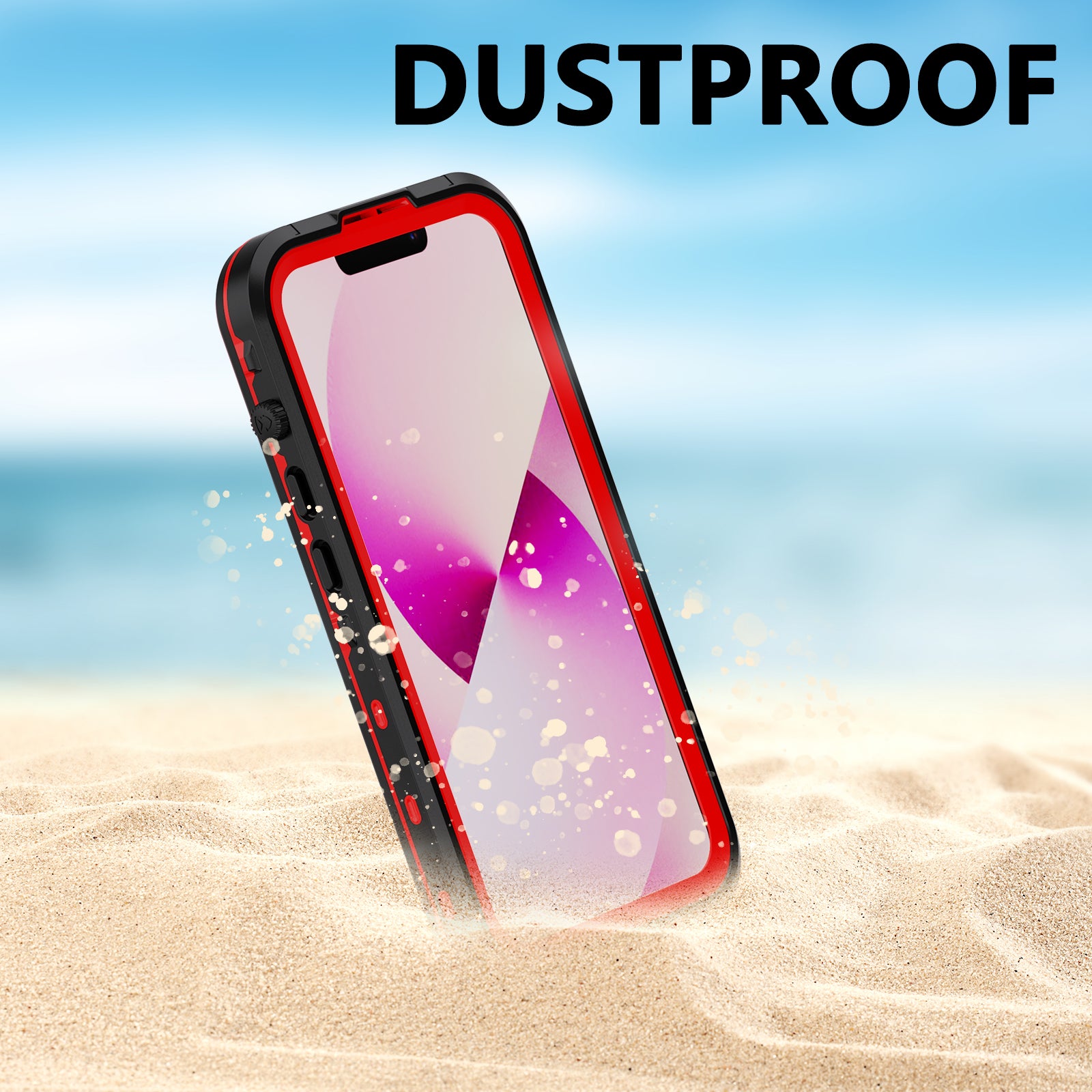 TPU+PC material snowproof, waterproof, dustproof, and shockproof phone case(iPhone 14/14 Plus/14 Pro/14 Pro Max)