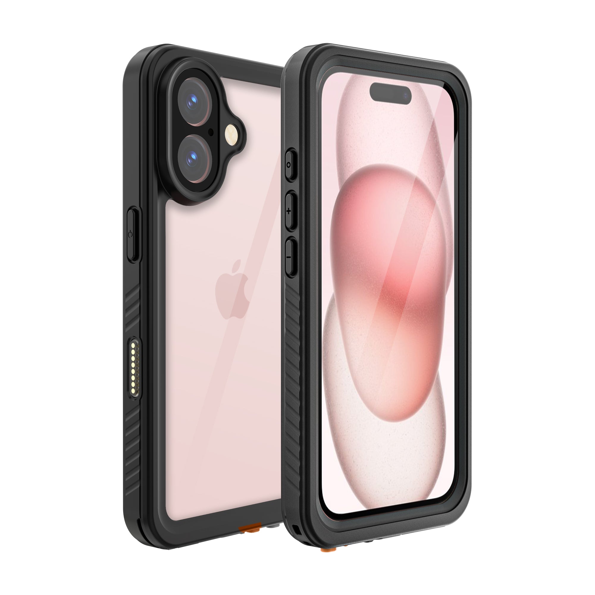 TPU+PET+PC material snowproof, waterproof, dustproof, and shockproof phone case(iPhone 16/16 Plus/16 Pro/16 Pro Max)