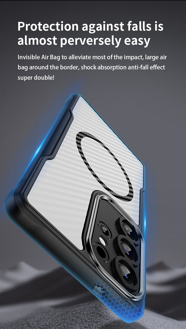 Premium TPU + PC + Acrylic Protective Case for Samsung Galaxy S25 Ultra