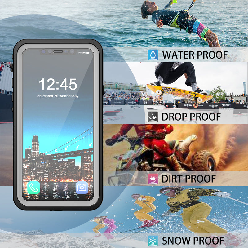 TPU+PET+PC material snowproof, waterproof, dustproof, and shockproof phone case(iPhone 11/11 Pro/11 Pro Max)