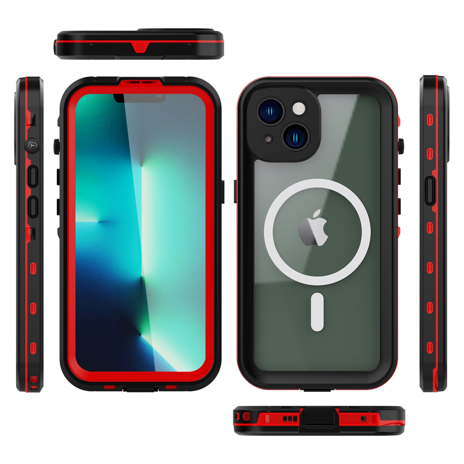 TPU+PC material snowproof, waterproof, dustproof, and shockproof phone case(iPhone 14/14 Plus/14 Pro/14 Pro Max)