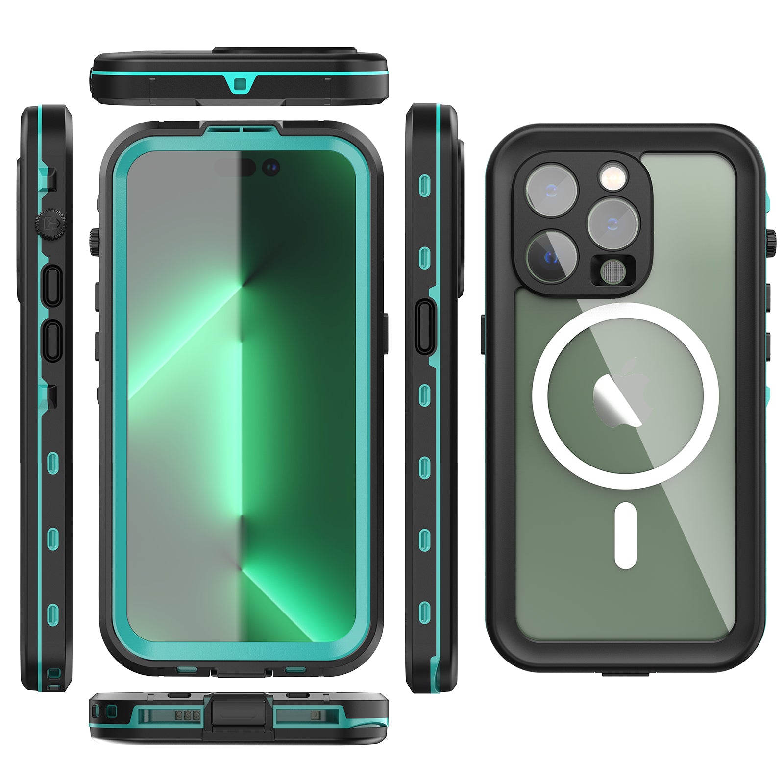 TPU+PC material snowproof, waterproof, dustproof, and shockproof phone case(iPhone 14/14 Plus/14 Pro/14 Pro Max)