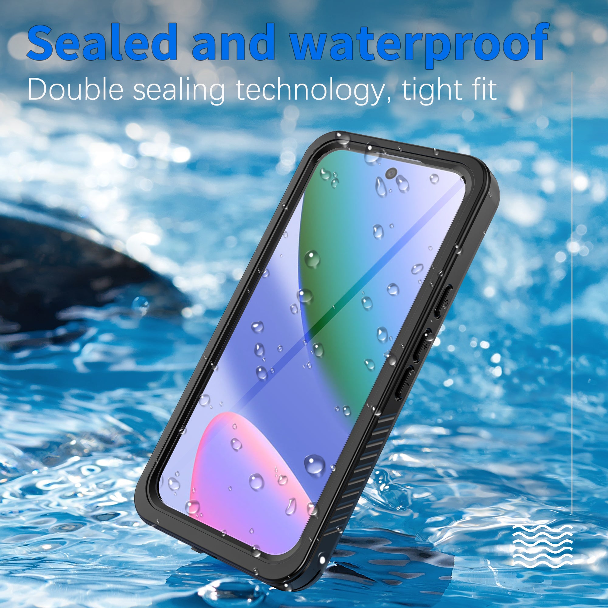 TPU + PET + PC Material Magnetic Phone Case with Snow, Water, Dust, and Drop Protection(Pixel 10/10Pro/10Pro XL)