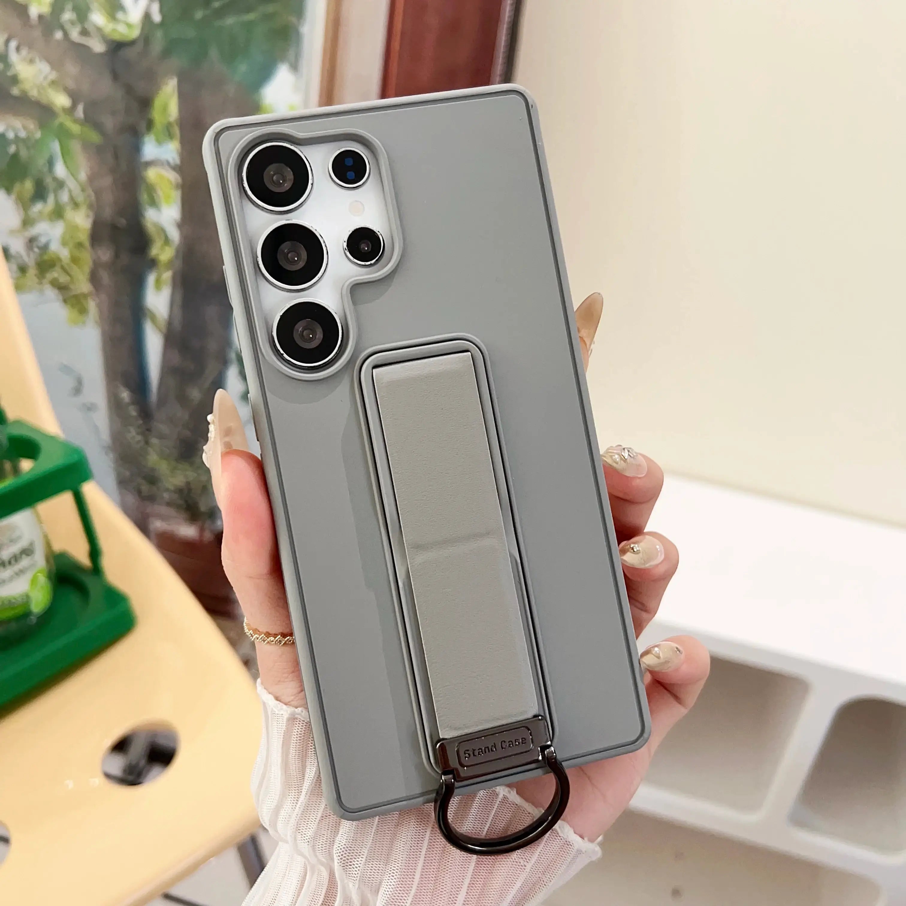 Samsung Galaxy S22, S23, S24 or S25 Ultra Magnetic TPU+PC Protective Case with Expandable Stand