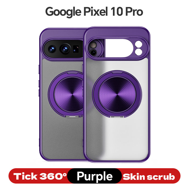 Magnetic TPU+PC Protective Case with 360° Rotating Stand (Compatible with Google Series)