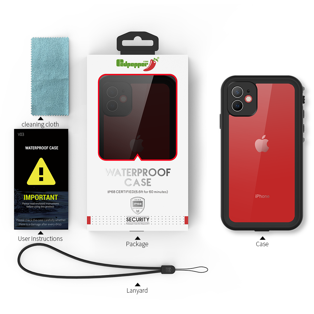 TPU+PC material snowproof, waterproof, dustproof, and shockproof phone case(iPhone 11/11 Pro/11 Pro Max)