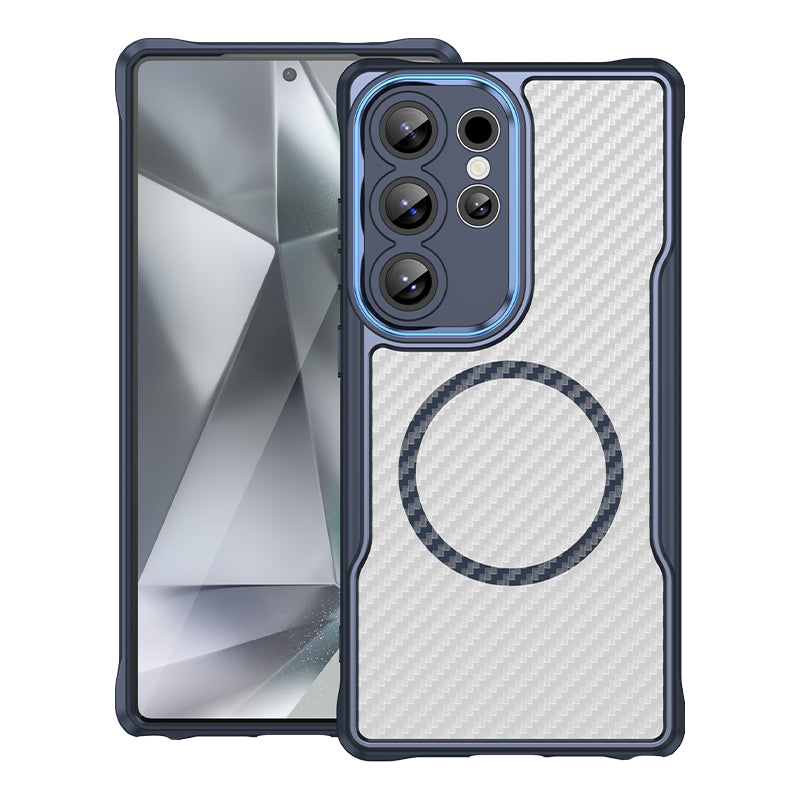 Premium TPU + PC + Acrylic Protective Case for Samsung Galaxy S25 Ultra