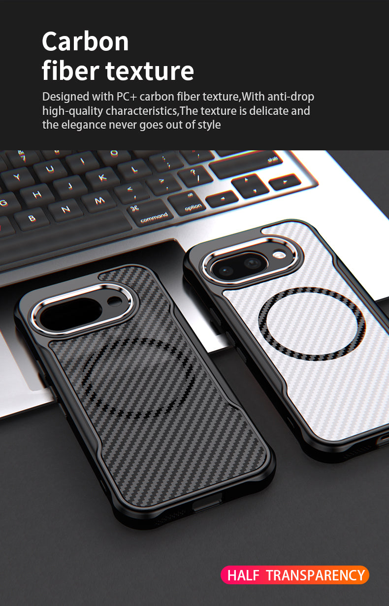 Premium TPU + PC + Acrylic Protective Case for Pixel 9A