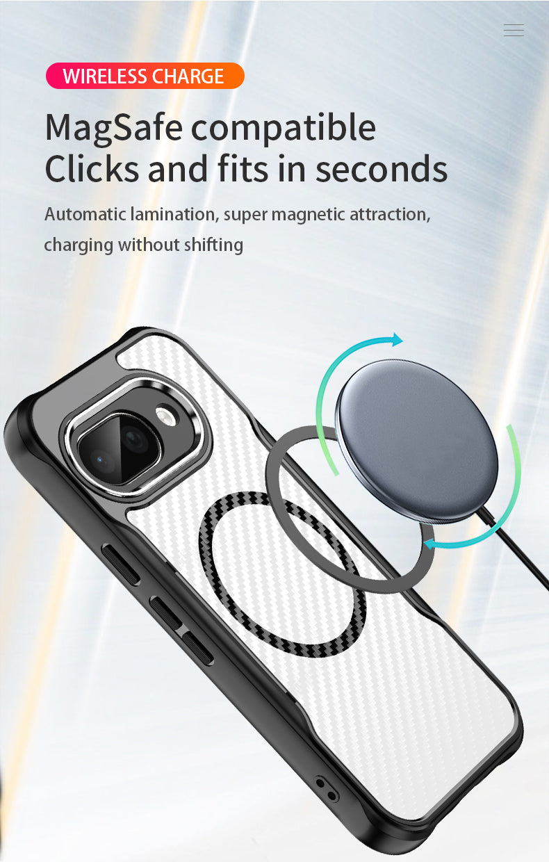 Premium TPU + PC + Acrylic Protective Case for Pixel 9A