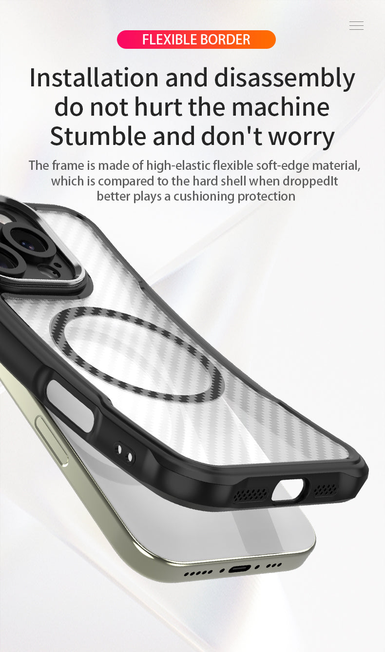 Premium TPU + PC + Acrylic Protective Case for Samsung Galaxy S25 Ultra