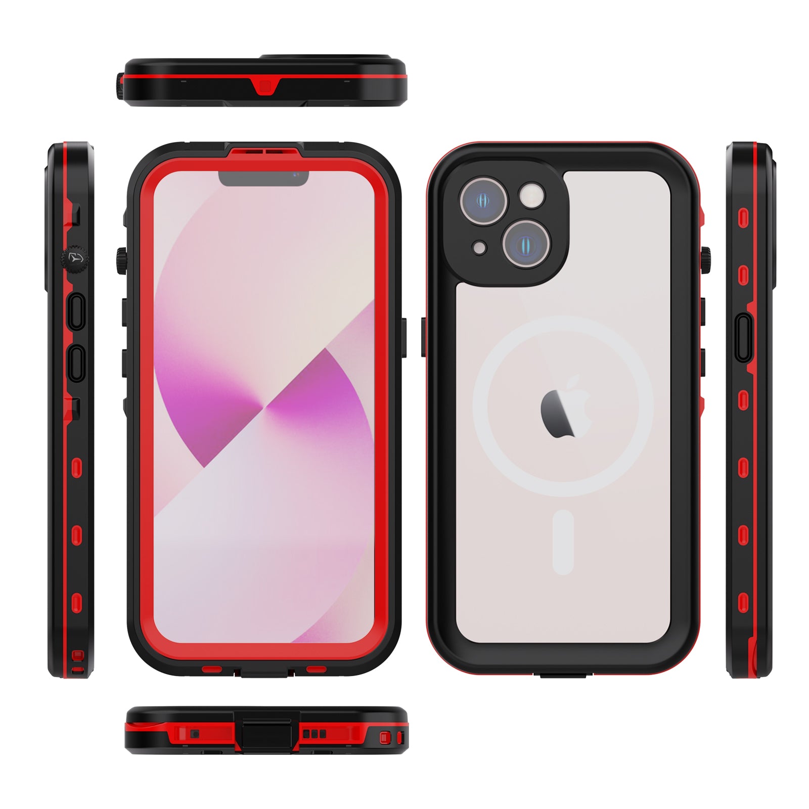 TPU+PC material snowproof, waterproof, dustproof, and shockproof phone case(iPhone 14/14 Plus/14 Pro/14 Pro Max)