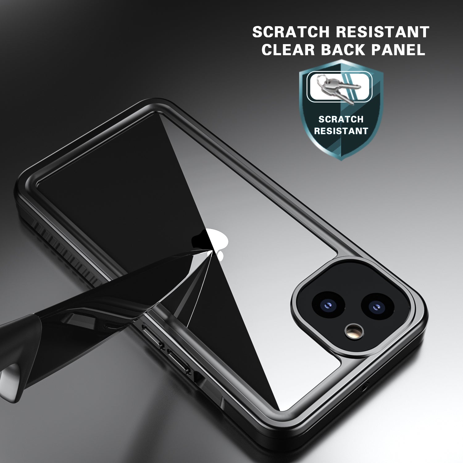 TPU+PET+PC material snowproof, waterproof, dustproof, and shockproof phone case(iPhone 13/13 mini/13 Pro/13 Pro Max)