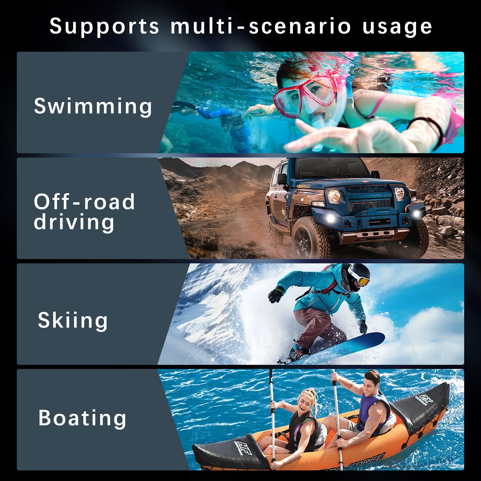 TPU+PC material snowproof, waterproof, dustproof, and shockproof phone case(iPhone 17/17 Plus/17 Pro/17 Pro Max)